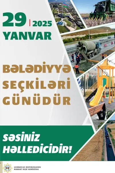 bələdiyyə seçki plakat şəkilli
